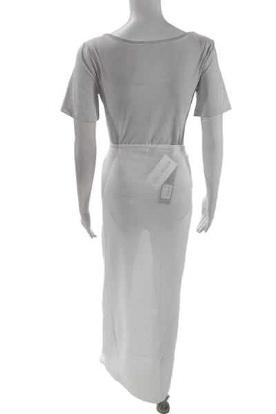 Lioness Womens Soul Mate Maxi Skirt - Porcelain Size XXL