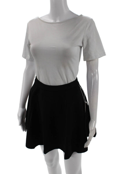 STAUD Womens Stacy Skirt - Black Size XS
