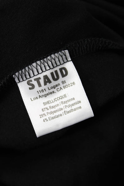 STAUD Womens Stacy Skirt - Black Size XS