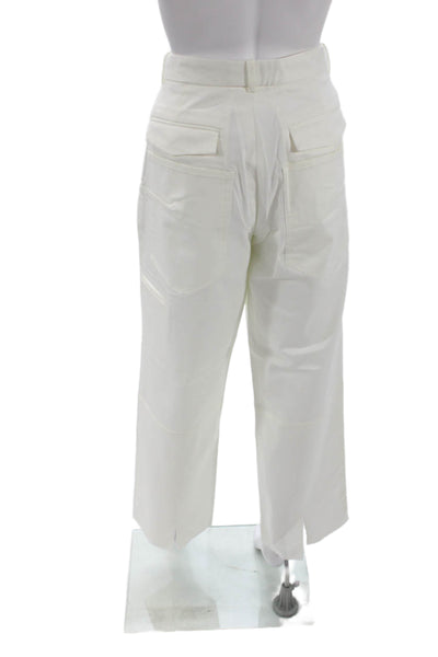 K.ngsley Womens Ayan Trousers - Eggshell Size 34