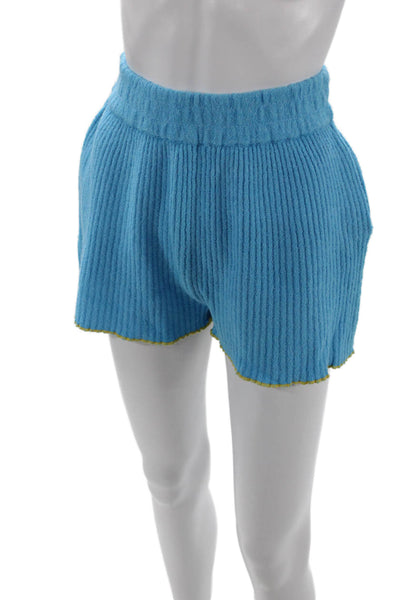 JoosTricot Womens Boxer Shorts - Blue Size XS