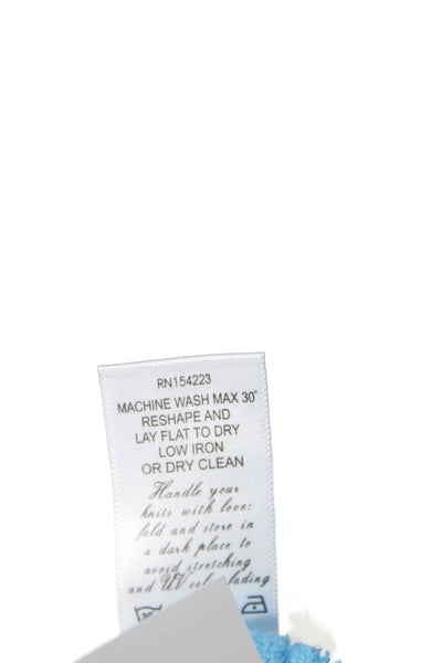 JoosTricot Womens Boxer Shorts - Blue Size XS