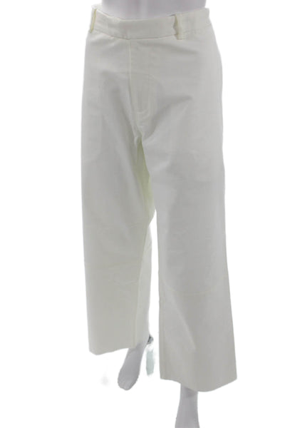 K.ngsley Womens Ayan Trousers - Eggshell Size 32