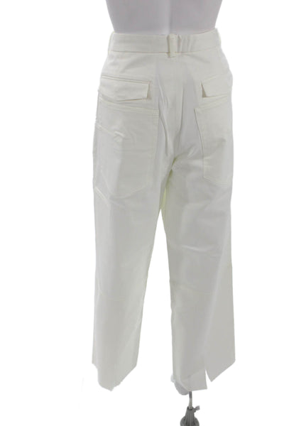 K.ngsley Womens Ayan Trousers - Eggshell Size 32