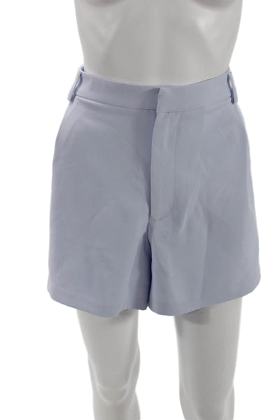 Good American Womens Luxe Suiting Trouser Shorts - Glass001 Size 16