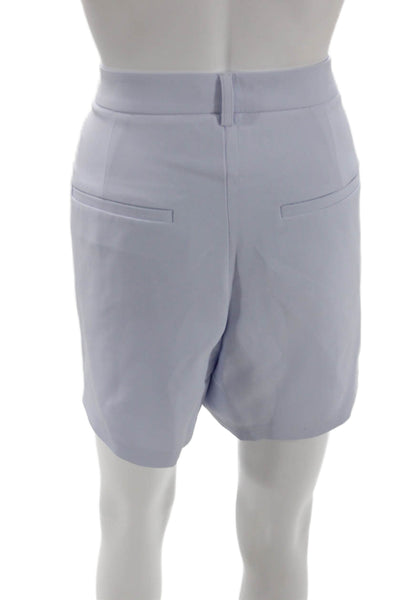 Good American Womens Luxe Suiting Trouser Shorts - Glass001 Size 16