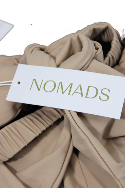 Nomads Womens Current Bikini Top II - Taupe Size 4XL