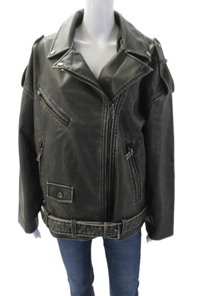 Lioness Womens Deja Vu Jacket - Charcoal Size M