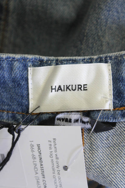 HAIKURE Womens Shaquille Oil Blue Skirt - Oil Blue Size 23
