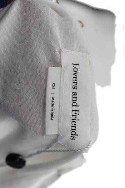 Lovers + Friends Womens Spaghetti Strap Tank Top White Size Extra Extra Small