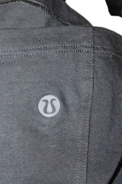 Lululemon Womens Sleeveless Pullover Tank Top Black Cotton Blend Size 4