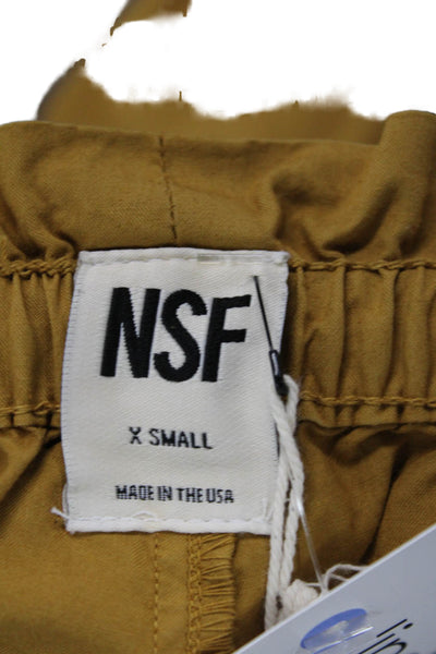 NSF Womens Sam Trousers - Citrine Size XS
