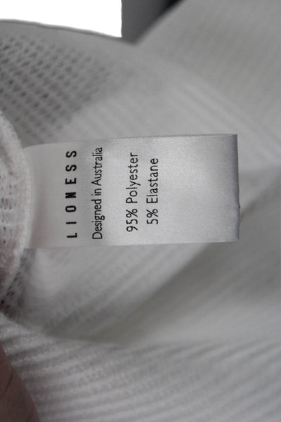 Lioness Womens Soul Mate Halter Top - Porcelain Size XL