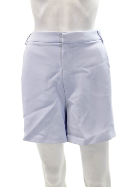 Good American Womens Luxe Suiting Trouser Shorts - Glass001 Size 22
