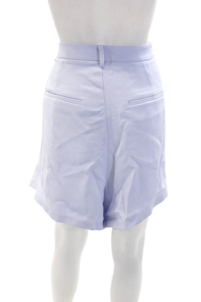 Good American Womens Luxe Suiting Trouser Shorts - Glass001 Size 22