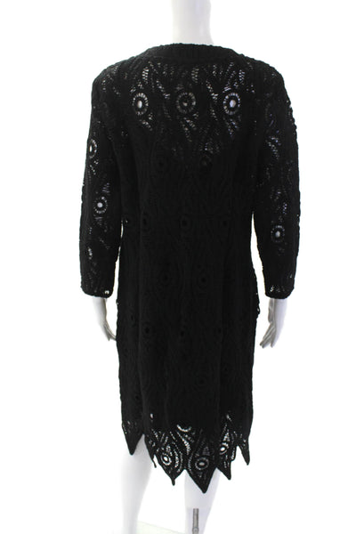 Chloe Kristyn Womens Kori Dress - Black Size L