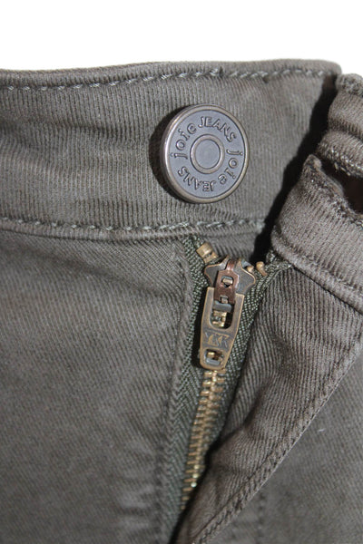 Joie Jeans Womens Mid Rise Skinny Leg Cargo Jeans Rustic Gray Size 30