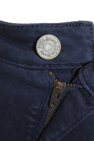 Joie Jeans Womens Park Skinny Leg Cargo Jeans Navy Blue Cotton Size 27