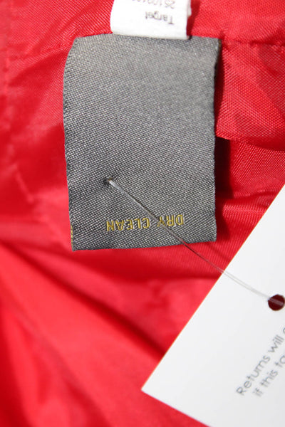 Zac Posen For Target Womens Sweetheart Neck A Line Dress Red Cotton Size 5