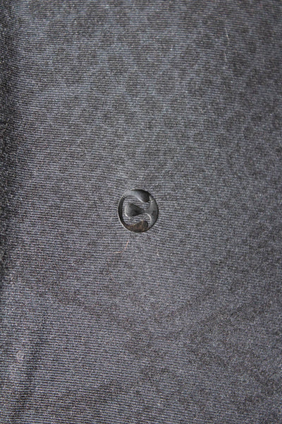 Lululemon Womens Animal Print High Waisted Athletic Leggings Black Size 4