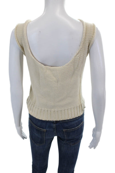 NSF Womens Luna Tank - Cream Size XL