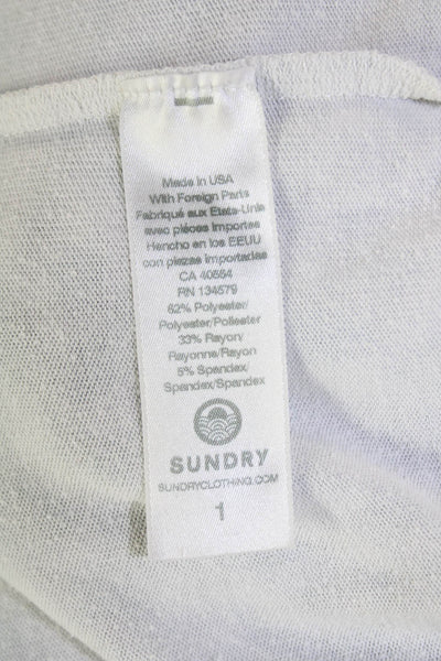 Sundry Womens Animal Print Pullover Long Sleeve Lounge Set Purple Size 1