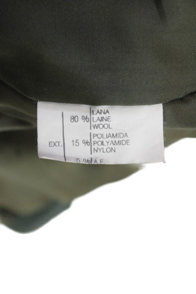 Tutti Fruti Girls Fleece Zip Up Long Sleeve Basic Jacket Green Size 12