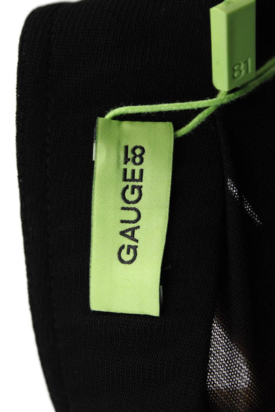 GAUGE81 Womens Tiroi Long Skirt - Black Size 38