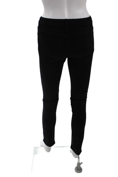 Helmut Womens Cotton Pocketed Low Rise Casual Skinny Jeans Dark Blue Size 24