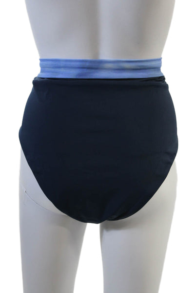 Nomads Womens Bay Bikini Bottoms II - Passport Blue + Agua Print Size 5XL