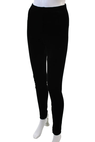 WARDROBE.NYC Womens Velvet Legging - Black Size XS