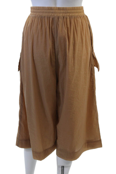 Rosetta Getty Womens Double Layer Shorts - Terracotta Size XS