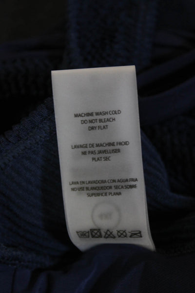 Good American Womens Always Fits Twist Top - Inkblue003 Size 4XL