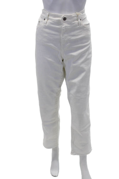 AG Womens Ex Boyfriend Slim Jeans - 1 Year Tonal White Size 32