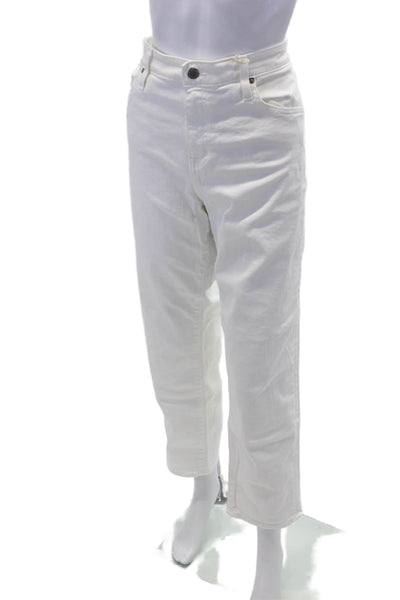 AG Womens Ex Boyfriend Slim Jeans - 1 Year Tonal White Size 32