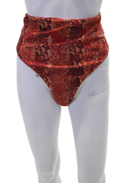 Nomads Womens Playa Bikini Bottoms - Merlot Size 5XL