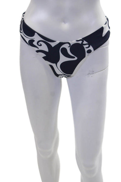 MARA HOFFMAN Womens Cece Bottoms - Navy White Size XS