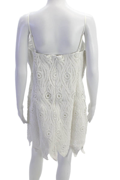 Chloe Kristyn Womens Valencia Dress - Off White Size L