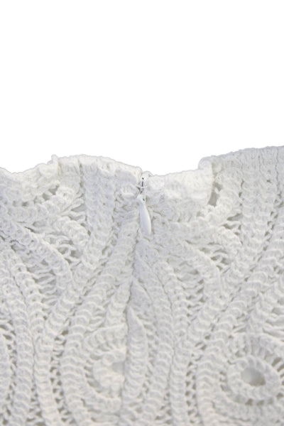 Chloe Kristyn Womens Valencia Dress - Off White Size L