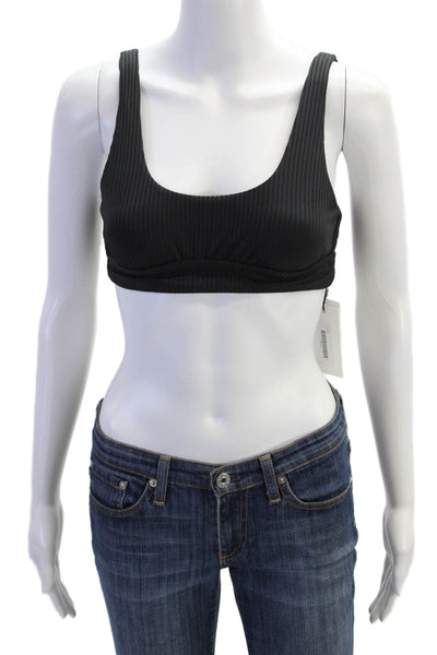 Vitamin A Womens Sienna Tank Bikini Top - Black Size D