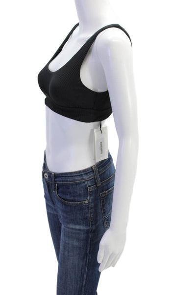 Vitamin A Womens Sienna Tank Bikini Top - Black Size D