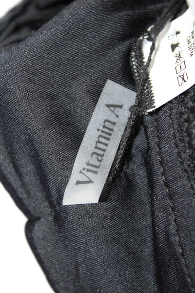 Vitamin A Womens Sienna Tank Bikini Top - Black Size D
