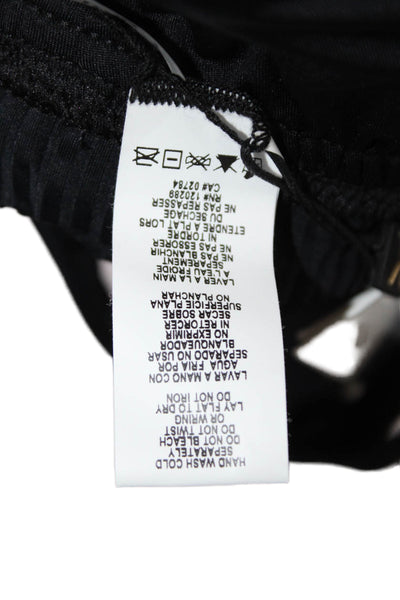 Vitamin A Womens Sienna Tank Bikini Top - Black Size D