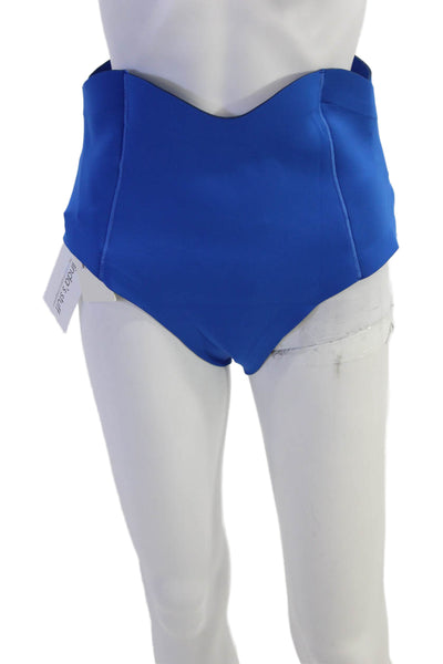 STAUD Womens Blake Bikini Bottoms - Sapphire Size L