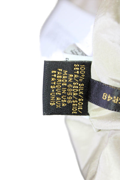 Donna Karan New York Womens Silk Button Closure Light Jacket Beige Size 10