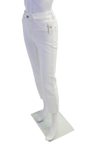 DL1961 Womens Patti Straight High Rise Ankle Jeans - Milk (Vintage) Size 23