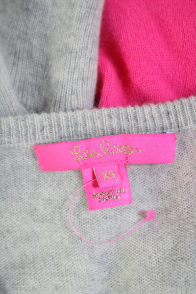 Lilly Pulitzer Women's Round Neck Colorblock Long Sleeves Sweater Size XS