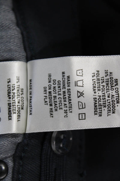 DL1961 Childrens Boys Zip Up Brady Slim Leg Jeans Dusk Gray Cotton Size 14