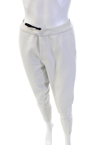 Lululemon Womens Elastic Waistband Mid Rise Zipper Ankle Pants Gray Size XS