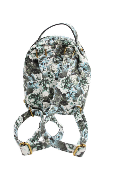Betsey Johnson Women's Zip Closure Interior Pocket Mini Backpack Floral Size S